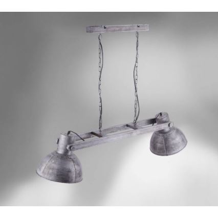Leuchten Direkt 11483-77 - Chandelier on a string SAMIA 2xE27/25W/230V
