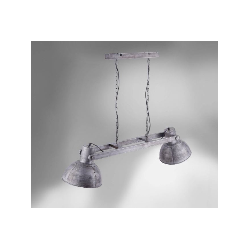 Leuchten Direkt 11483-77 - Chandelier on a string SAMIA 2xE27/25W/230V