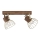 Leuchten Direkt 11487-60 - Spotlight ALAMI 2xE27/25W/230V mango tree