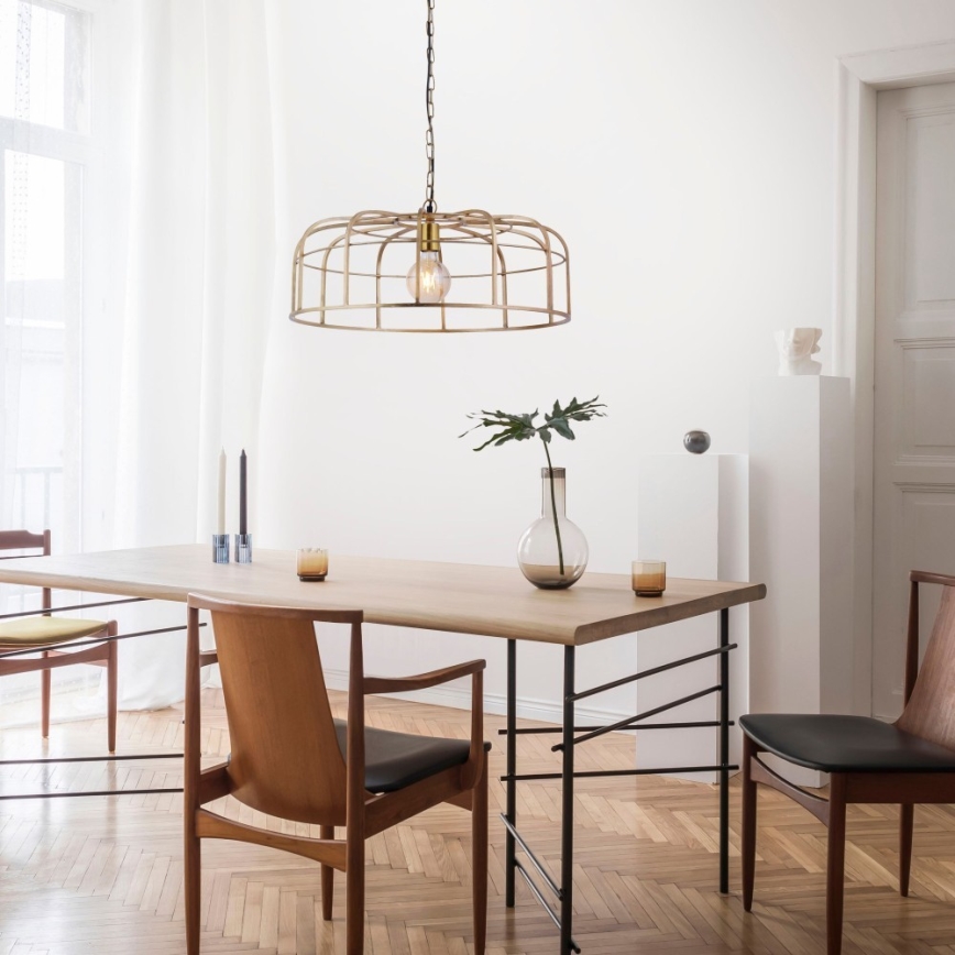 Leuchten Direkt 11493-60 - Chandelier on a chain AMIR 1xE27/25W/230V