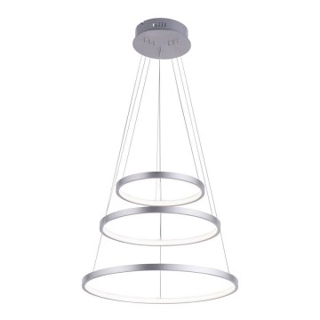 Leuchten Direkt 11526-55 - LED Dimming chandelier on a string CIRCLE 1xLED/13,5W/230V + LED/19,5W + LED/24W