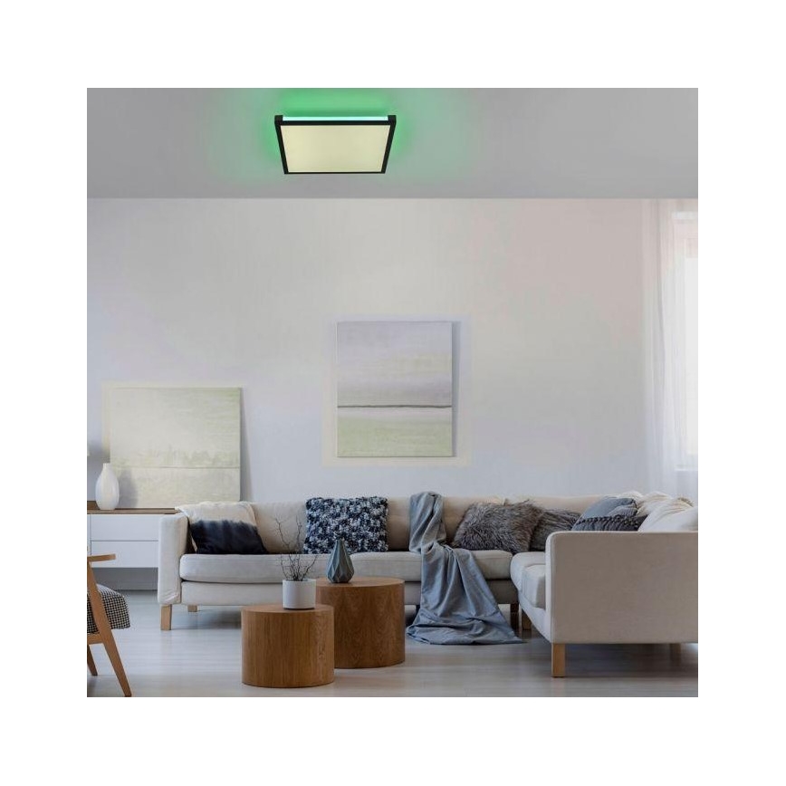 Leuchten Direkt 11621-18 - LED RGB Dimmable ceiling light MARIO LED/24W/230V 2700-5000K + remote control