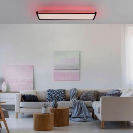 Leuchten Direkt 11622-18 - LED RGB Dimmable ceiling light MARIO LED/29W/230V 2700-5000K + remote control