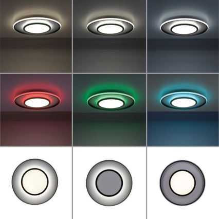Leuchten Direkt 11627-18 - LED RGB Dimmable light ARENDA LED/31W/230V 2700-5000K + remote control