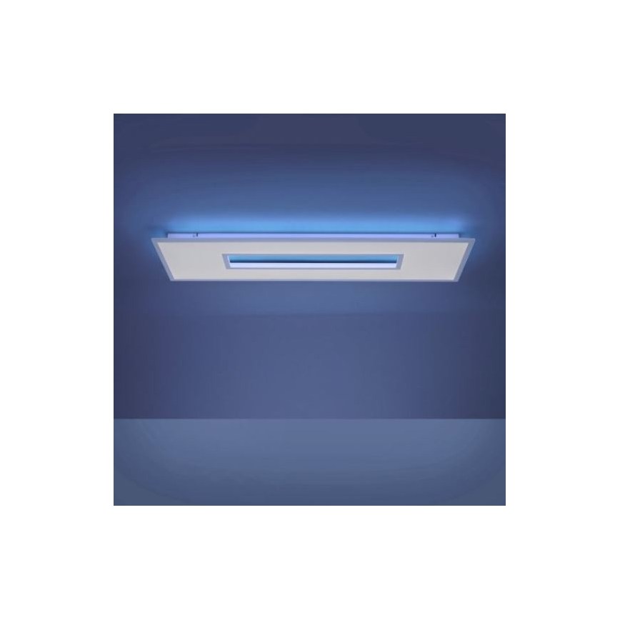 Leuchten Direkt 11646-16 - LED RGB Dimmable ceiling light RECESS 1xLED/41W/230V + 1xLED/7,5W + remote control