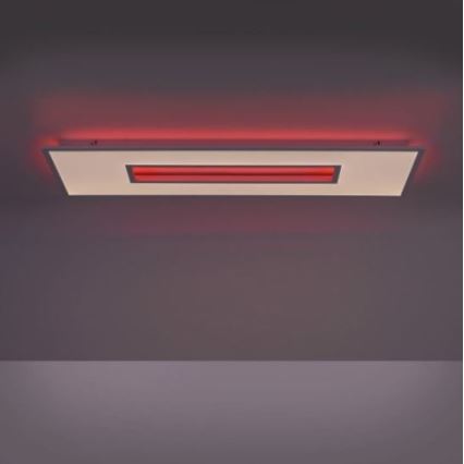 Leuchten Direkt 11646-16 - LED RGB Dimmable ceiling light RECESS 1xLED/41W/230V + 1xLED/7,5W + remote control