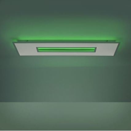 Leuchten Direkt 11646-16 - Dimmable RGB LED Ceiling Light RECESS LED/41W/230V + LED/7,5W + Remote Control