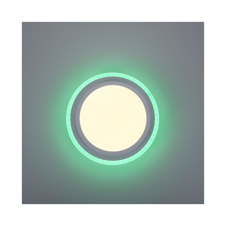 Leuchten Direkt 11662-16 - LED RGB Dimmable ceiling light ARENDA LED/21W/230V + remote control