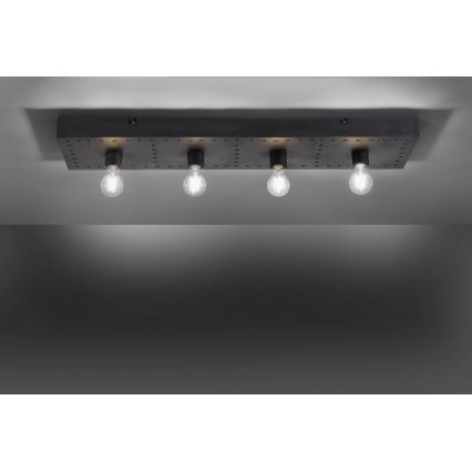 Leuchten Direkt 11919-18 - Ceiling light SAMIA 4xE27/25W/230V