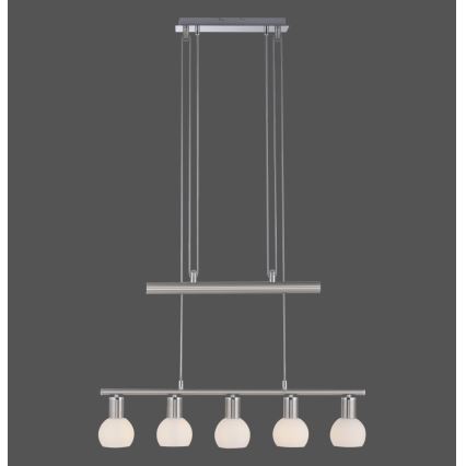 Leuchten Direkt 11939-55 - Chandelier on a string BENEDIKT 5xE14/40W/230V