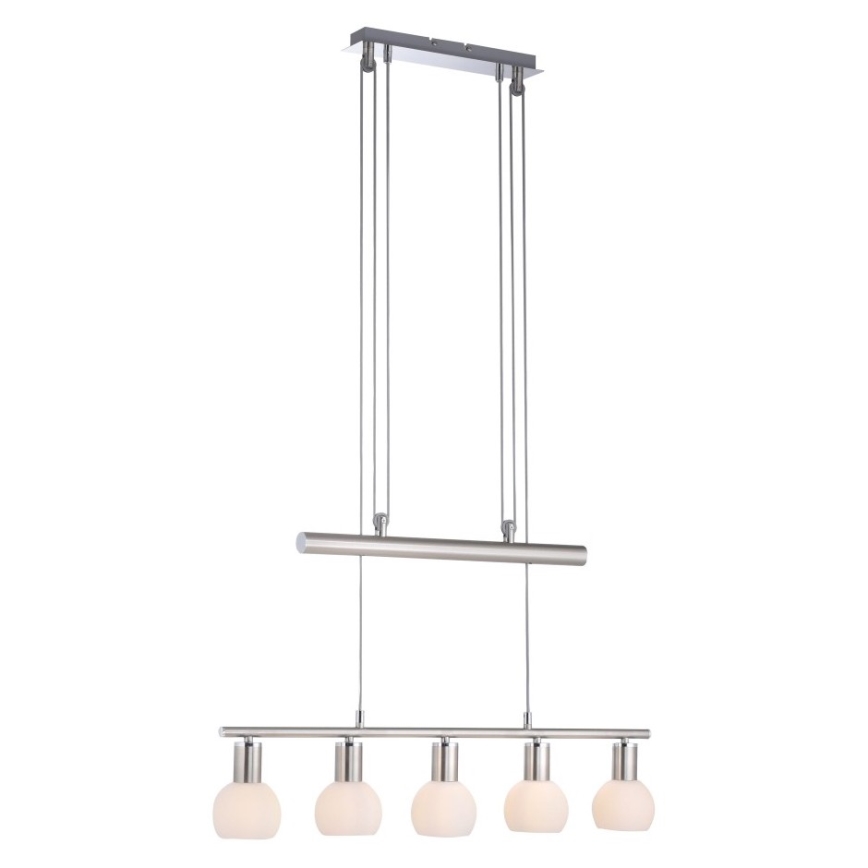 Leuchten Direkt 11939-55 - Chandelier on a string BENEDIKT 5xE14/40W/230V