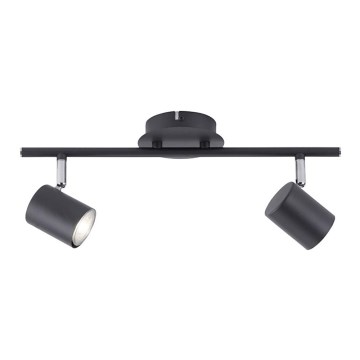 Leuchten Direkt 11942-13 - LED Spotlight TARIK 2xGU10/5W/230V anthracite