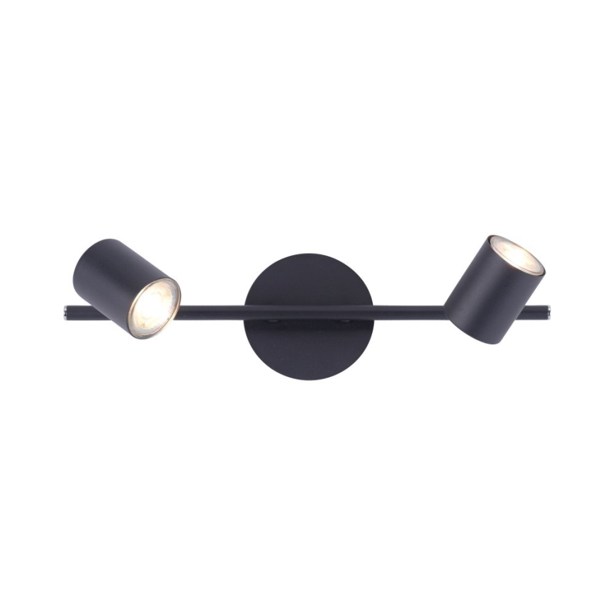 Leuchten Direkt 11942-13 - LED Spotlight TARIK 2xGU10/5W/230V anthracite