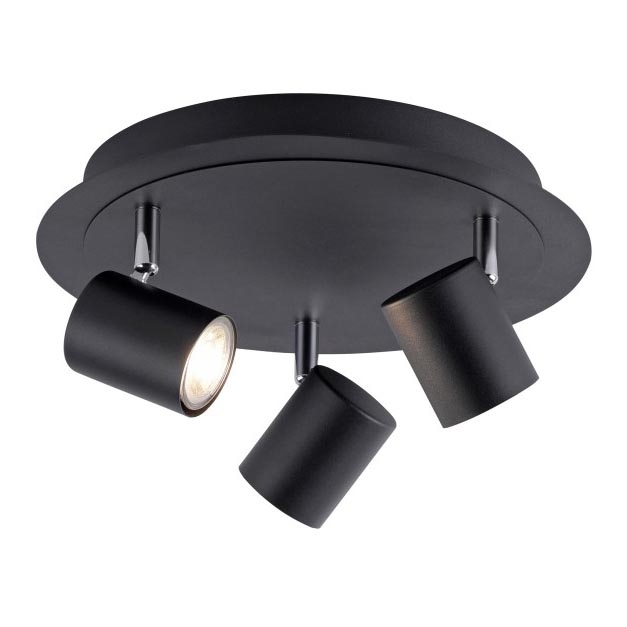 Leuchten Direkt 11943-13 - LED Spotlight TARIK 3xGU10/5W/230V anthracite