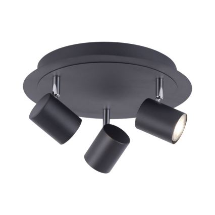 Leuchten Direkt 11943-13 - LED Spotlight TARIK 3xGU10/5W/230V anthracite