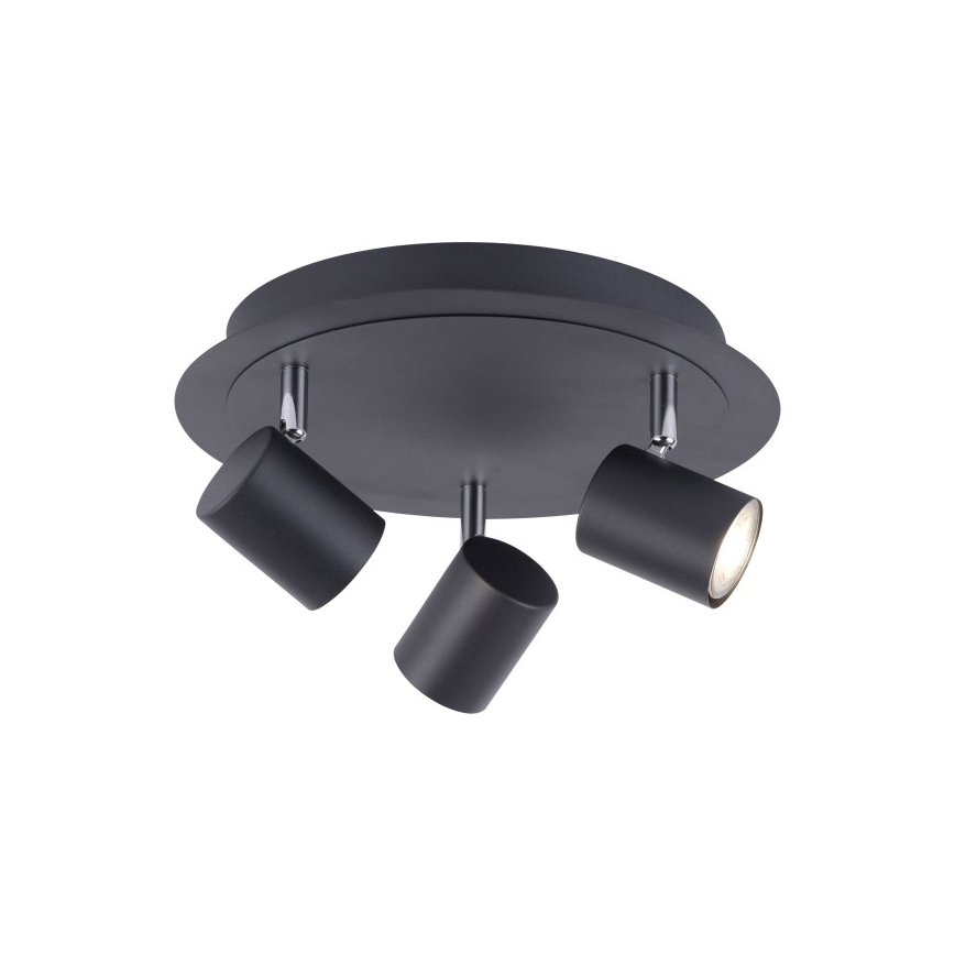 Leuchten Direkt 11943-13 - LED Spotlight TARIK 3xGU10/5W/230V anthracite