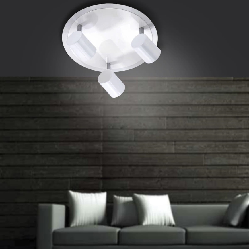 Leuchten Direkt 11943-16 - LED Spotlight TARIK 3xGU10/5W/230V white