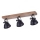 Leuchten Direkt 11983-18 - Spotlight SAMIA 3xE14/40W/230V black