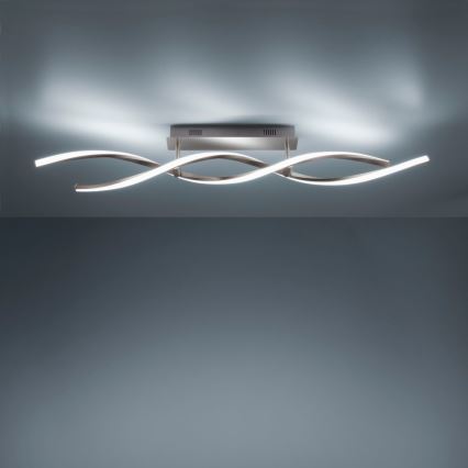 Leuchten Direkt 11993-55 - LED RGB Dimmable surface-mounted chandelier SWING 2xLED/8,5W/230V 2700-5000K + remote control