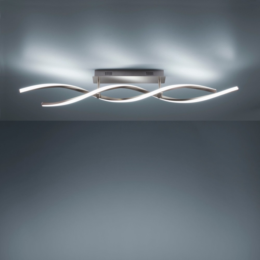 Leuchten Direkt 11993-55 - LED RGB Dimmable surface-mounted chandelier SWING 2xLED/8,5W/230V 2700-5000K + remote control