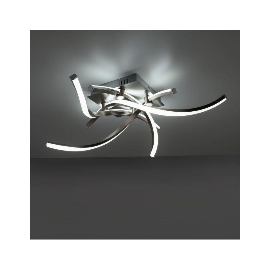 Leuchten Direkt 11995-55 - LED RGB Dimmable surface-mounted chandelier SWING LED/24,4W/230V 2700-5000K + remote control