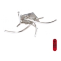 Leuchten Direkt 11995-55 - LED RGB Dimmable surface-mounted chandelier SWING LED/24,4W/230V 2700-5000K + remote control