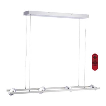 Leuchten Direkt 12470-55 - LED RGB Dimmable chandelier on a string OPTI 8xLED/3W/230V + remote control