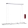 Leuchten Direkt 12470-55 - LED RGB Dimmable chandelier on a string OPTI 8xLED/3W/230V + remote control