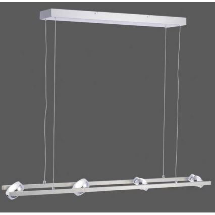 Leuchten Direkt 12470-55 - LED RGB Dimmable chandelier on a string OPTI 8xLED/3W/230V + remote control