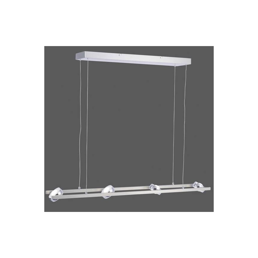 Leuchten Direkt 12470-55 - LED RGB Dimmable chandelier on a string OPTI 8xLED/3W/230V + remote control