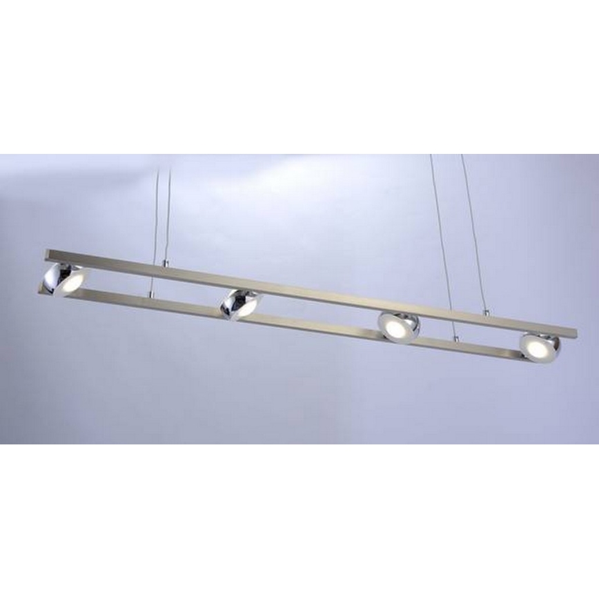 Leuchten Direkt 12470-55 - LED RGB Dimmable chandelier on a string OPTI 8xLED/3W/230V + remote control