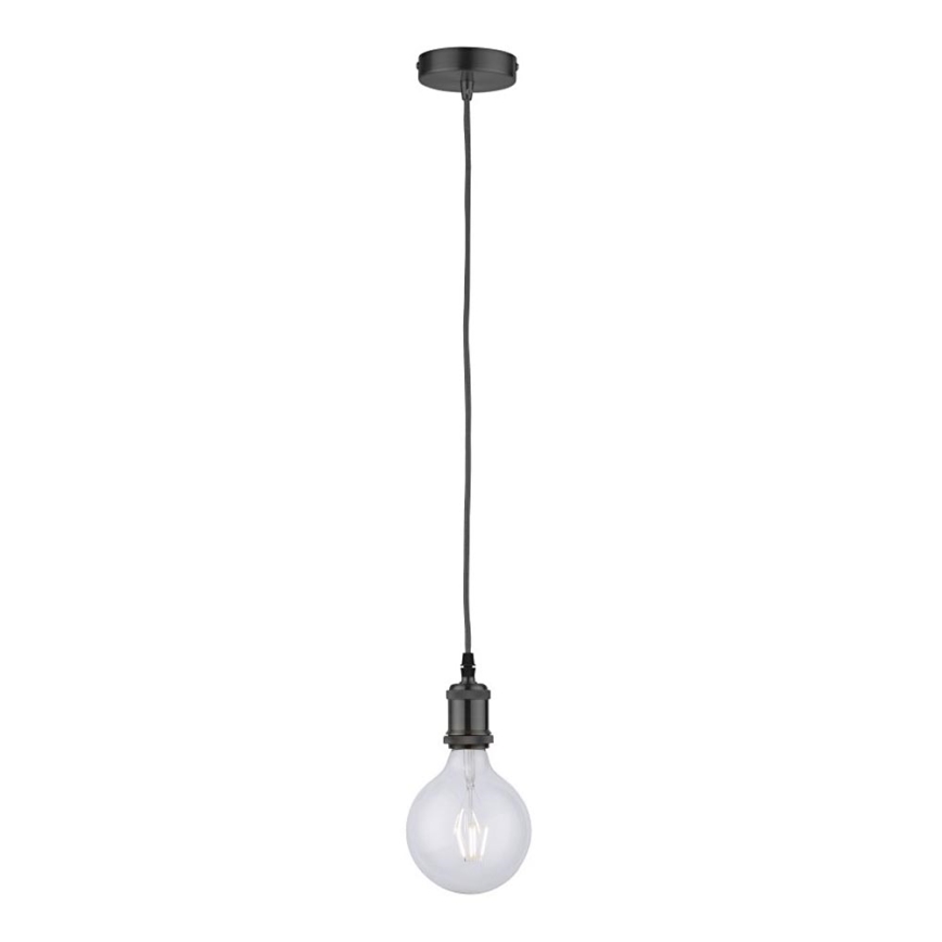 Leuchten Direkt 13570-18 - Chandelier on a string DIY 1xE27/60W/230V black
