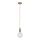 Leuchten Direkt 13570-60 - Chandelier on a string DIY 1xE27/60W/230V brass