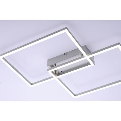 Leuchten Direkt 14018-55 - LED Dimmable surface-mounted chandelier IVEN 2xLED/15W/230V + remote control