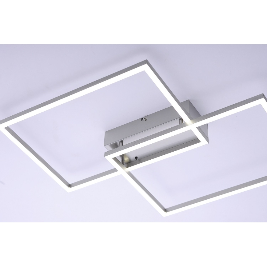 Leuchten Direkt 14018-55 - LED Dimmable surface-mounted chandelier IVEN 2xLED/15W/230V + remote control
