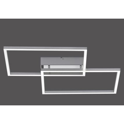 Leuchten Direkt 14018-55 - LED Dimmable surface-mounted chandelier IVEN 2xLED/15W/230V + remote control