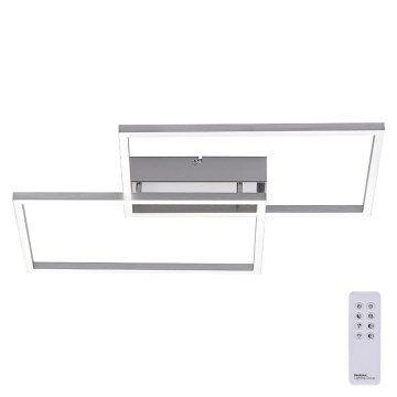 Leuchten Direkt 14018-55 - LED Dimmable surface-mounted chandelier IVEN 2xLED/15W/230V + remote control