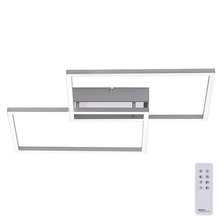 Leuchten Direkt 14018-55 - LED Dimmable surface-mounted chandelier IVEN 2xLED/15W/230V + remote control
