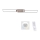 Leuchten Direkt 14019-78 - LED Dimming ceiling light IVEN 2xLED/20W/230V + remote control