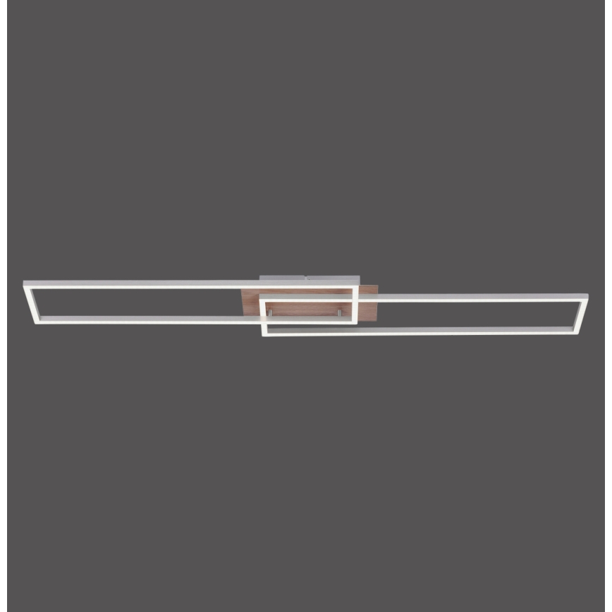 Leuchten Direkt 14019-78 - LED Dimming ceiling light IVEN 2xLED/20W/230V + remote control