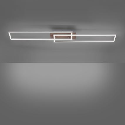 Leuchten Direkt 14019-78 - LED Dimming ceiling light IVEN 2xLED/20W/230V + remote control