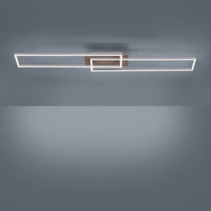 Leuchten Direkt 14019-78 - LED Dimming ceiling light IVEN 2xLED/20W/230V + remote control