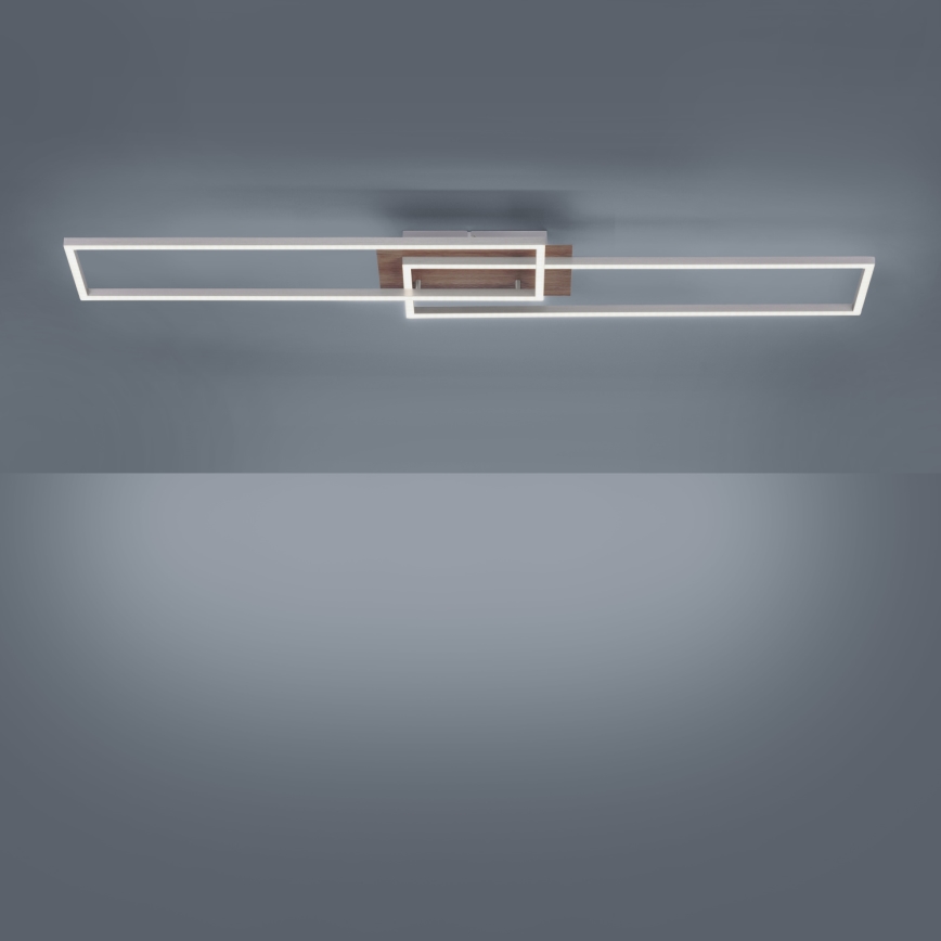Leuchten Direkt 14019-78 - LED Dimming ceiling light IVEN 2xLED/20W/230V + remote control