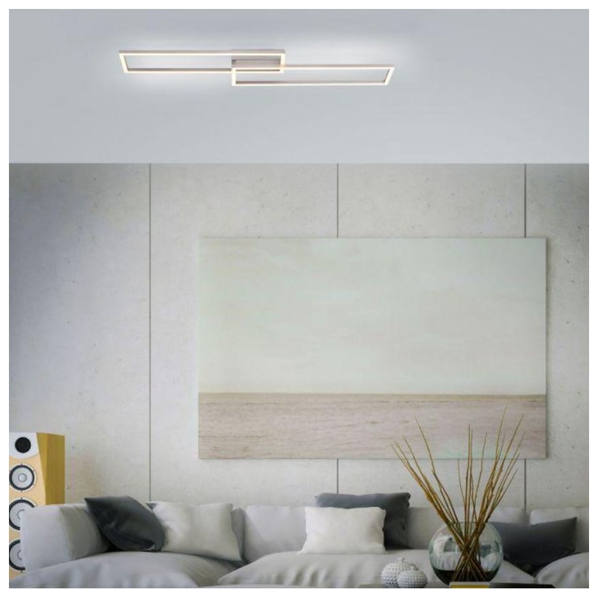 Leuchten Direkt 14023-55 - LED Dimmable surface-mounted chandelier IVEN 2xLED/15,1W/230V