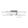 Leuchten Direkt 14030-55 - LED Surface-mounted chandelier IVEN 2xLED/12W/230V + 2xLED/5,5W