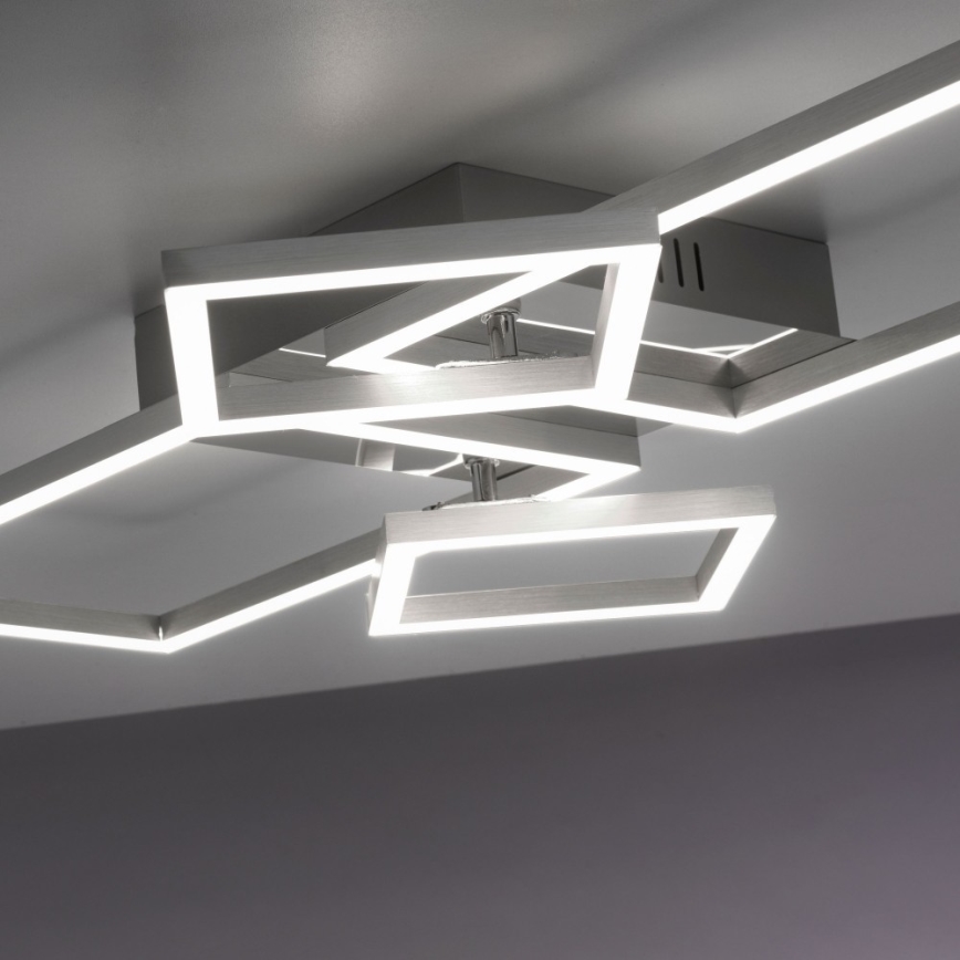 Leuchten Direkt 14030-55 - LED Surface-mounted chandelier IVEN 2xLED/12W/230V + 2xLED/5,5W