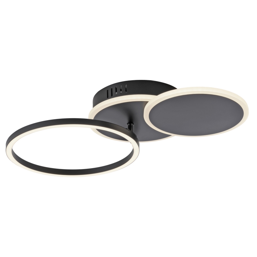 Leuchten Direkt 14116-18 - LED Ceiling light SEVENT LED/25,5W/230V black