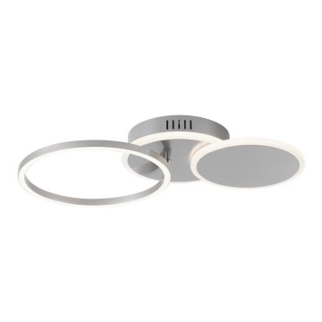Leuchten Direkt 14116-55 - LED Ceiling light SEVENT LED/25,5W/230V matte chrome