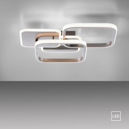 Leuchten Direkt 14117-55 - LED Ceiling light LED/36W/230V matte chrome