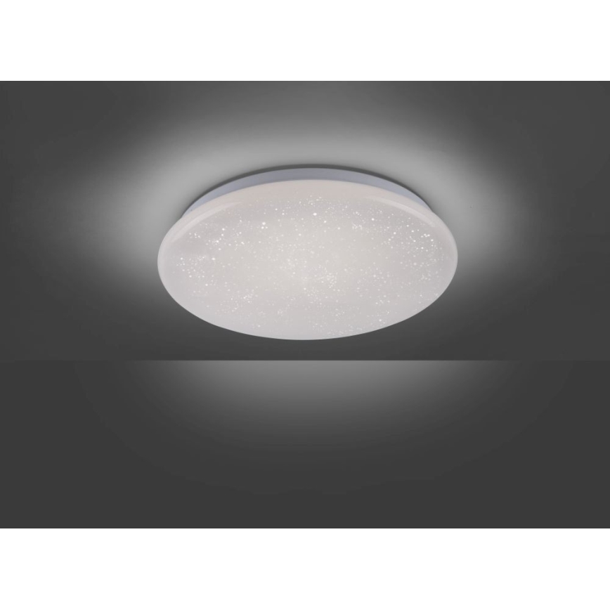 Leuchten Direkt 14122-16 - LED Bathroom ceiling light with a sensor SKYLER LED/12W/230V IP44